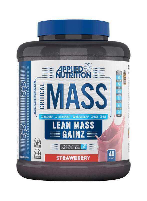 

Applied Nutrition Critical Mass Lean Mass Gainz, 2.4Kg, Strawberry