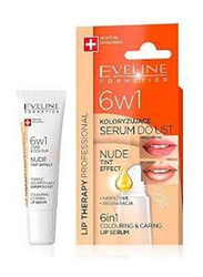 Eveline Cosmetics 6-In-1 Care And Colour Lip Serum, Nude