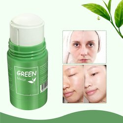 Bbymie Purifying Solid Green Tea Mask Stick for Blackhead Deep Clean Pore & Moisturizing, 2 Pieces x 40 gm