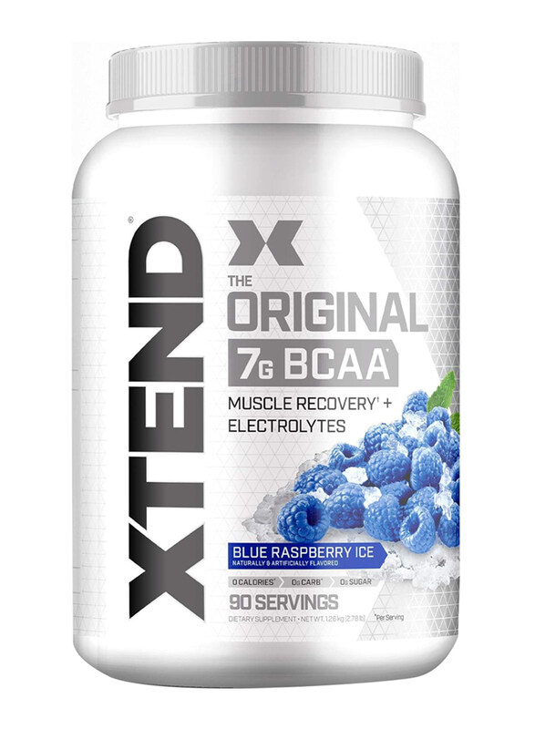 

Scivation Xtend The Original 7g Bcaa Dietary Supplement, 90 Servings, Blue Raspberry Ice