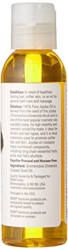 Now Foods 100% Pure Jojoba Oil, 118ml