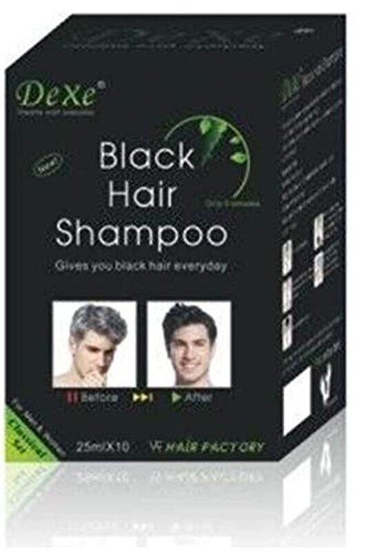 

Dexe Hair Color Shampoo, 5 Pieces, Black
