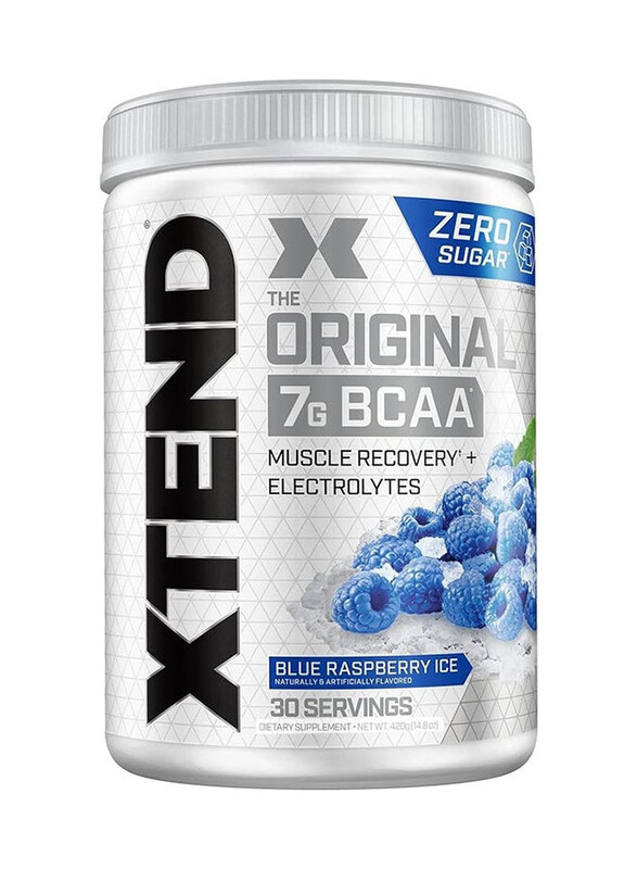 

Xtend The Original 7G BCAA, 30 Servings, 420g, Blue Raspberry Ice