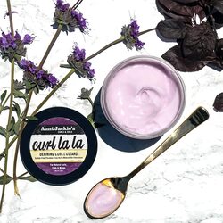 Aunt Jackie's Curl La La Defining Curl Custard for Curly Hair, 6 x 15oz