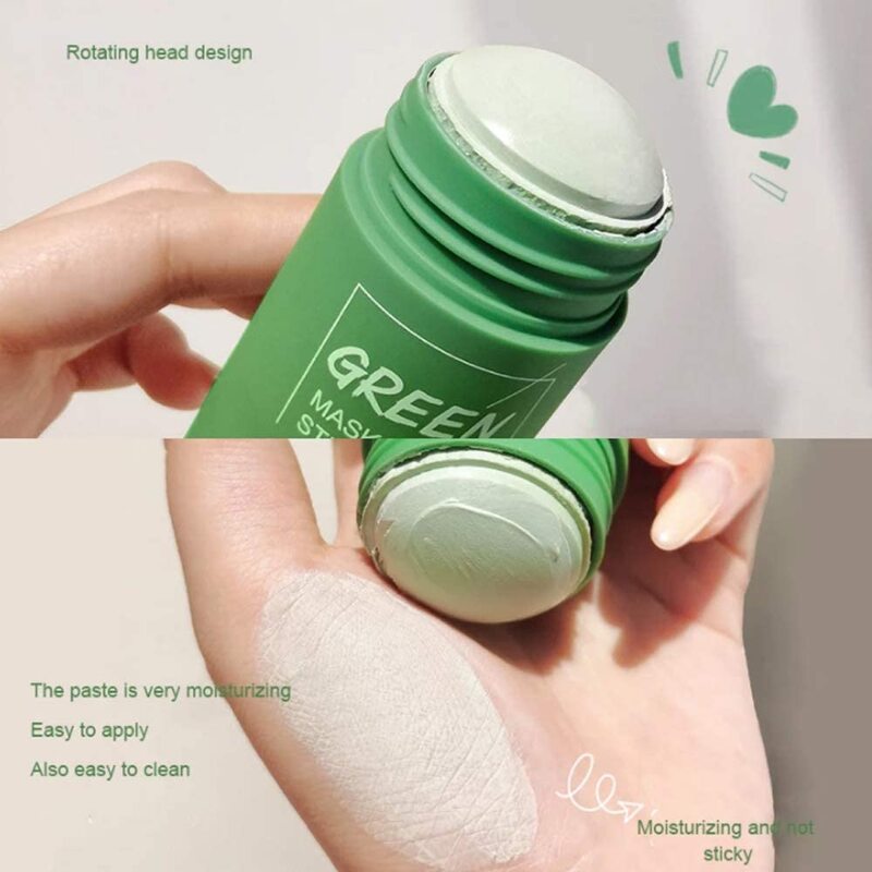 Green Tea Purifying Clay Stick Mask, 2 Pieces