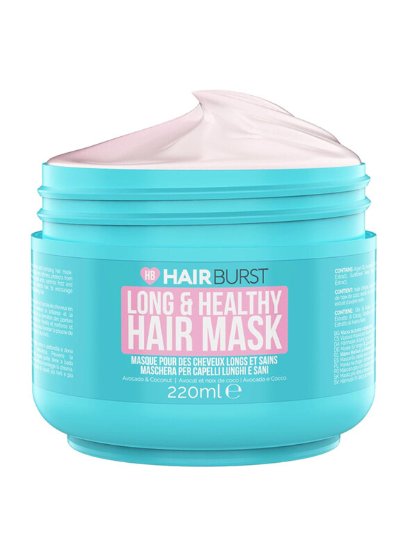 

Hair Burst Long & Healthy Hair Mask with Avocado Oil for All Type Hair, 7.4oz