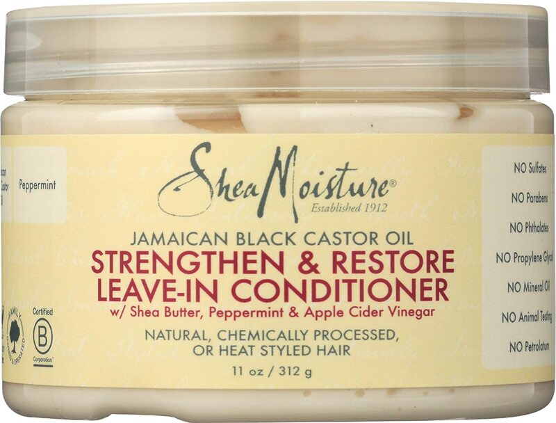 Shea Moisture Strengthen & Restore Leave-In Conditioner, 312 gm