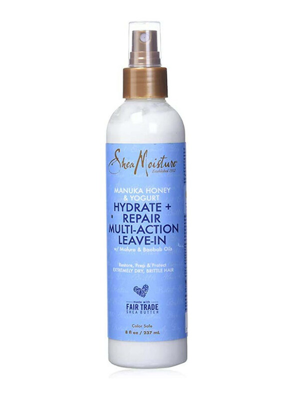 

Shea Moisture Manuka Honey & Yogurt Hydrate + Repair Multi-Action Leave-In for All Hair Types, 237ml