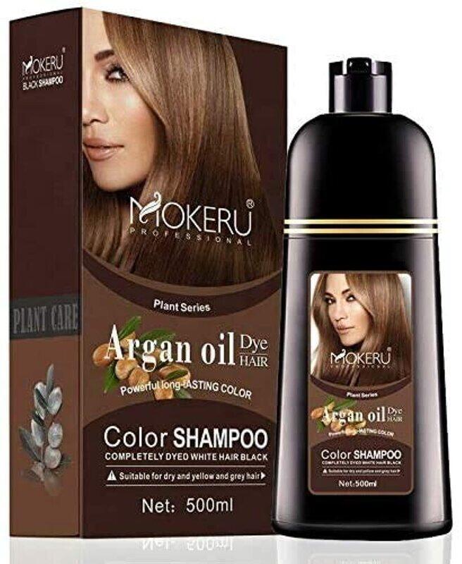 

Mokeru Shampoo with Argan Oil for Hair Dye, 500ml