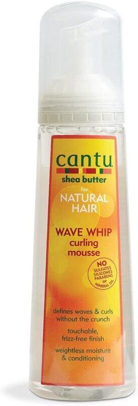 

Cantu Natural Hair Wave Whip Curling Mousse for All Hair Types, 2x8.4oz