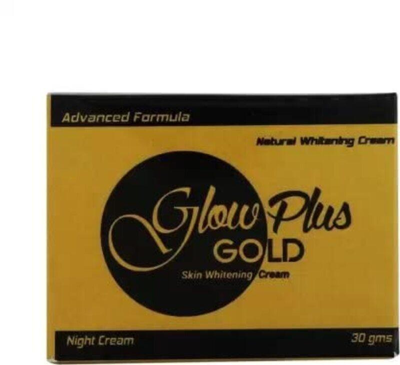 

Glow plus Gold Natural Night Cream for Skin Brightening, 30 gm