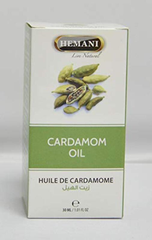 Hemani Cardamom Herbal Oil for All Hair Types, 30ml
