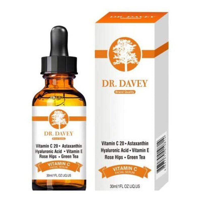 

Dr. Davey Dr.Davey Skin Care Vitamin C 20 Astaxanthin Hyaluronic Acid Vitamin E Face Serum Anti-Puffines, 30ml