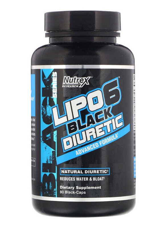 

Nutrex Research Lipo 6 Black Diuretic Supplement, 80 Capsules