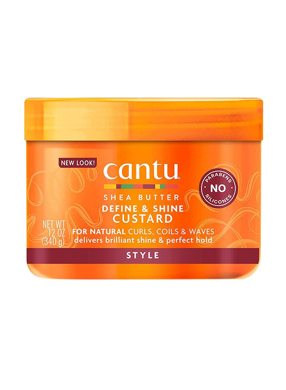 

Cantu Naturals Define and Shine Custard for All Hair Types, 340gm