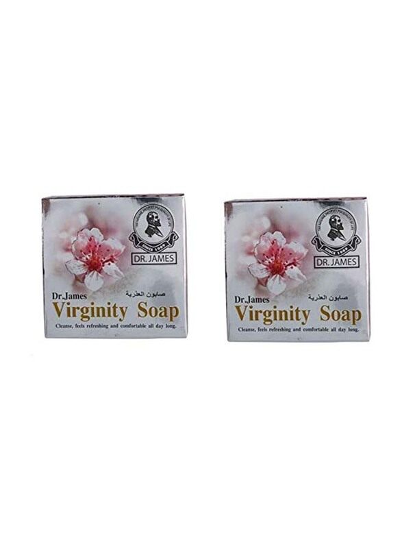 

Dr. James Pink Flower Virginity Soap, 2 x 100g