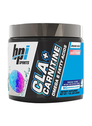 BPI Sports CLA + Carnitine Supplement, 40 Servings, 200gm, Snow Cone