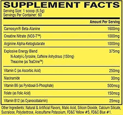 Cellucor C4 Original Pre-Workout Explosive Energy Dietary Supplement, 60-Servingm, 390gm, Watermelon