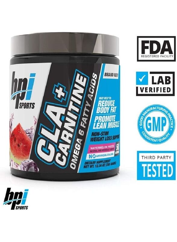 BPI Sports CLA Plus Carnitine, 50 Servings, Watermelon