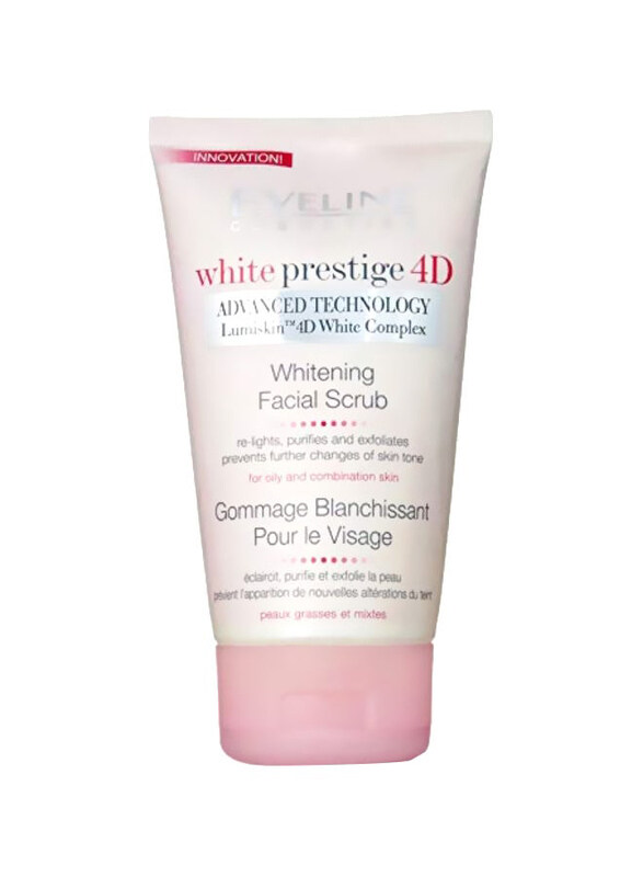 

Eveline Cosmetics White Prestige 4D Whitening Facial Scrub, 150ml
