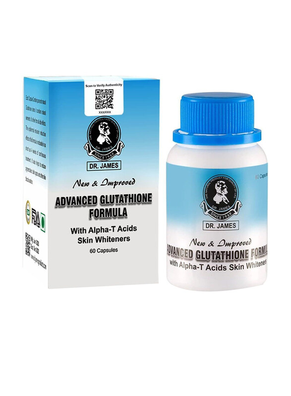 

Dr. James Glutathione Capsules, 1000mg, 60 Capsules