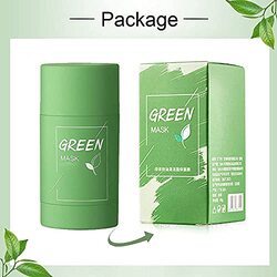 Kirmax Green Tea Natural Face Moisturizes Oil Control Purifying Clay Stick Mask, 1 Piece