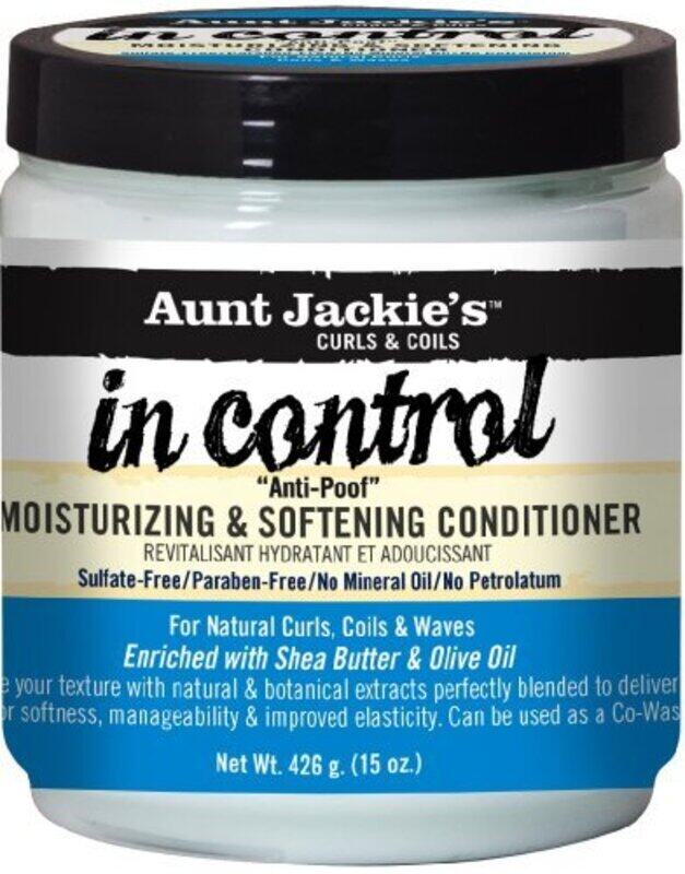 

Aunt Jackie's Curls & Coils in Control Anti-Poof Moisturizing & Softening Conditioner, 450ml