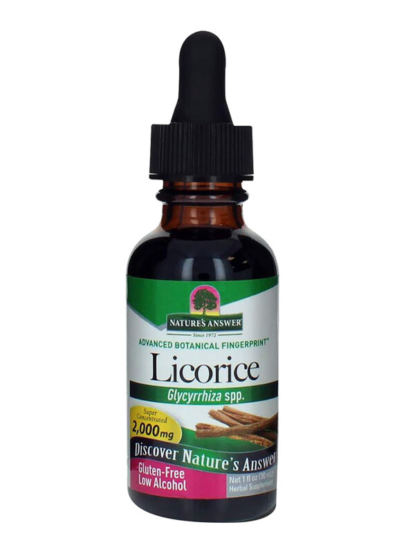 

Nature's Answer Alcohol Free Licorice Root, 2000mg, 1 oz