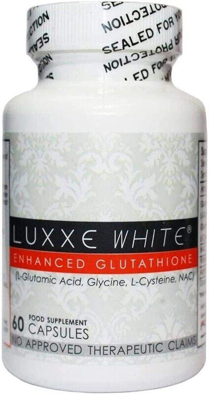 

Luxxe White Enhanced Glutathione Skin Whitening Supplement, 60 Capsules