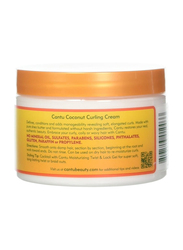 Cantu Natural Hair Coconut Curling Cream Jar for Curly Hair, 2 x 340g