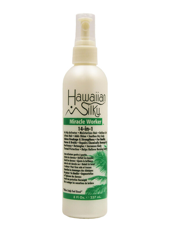 

Hawaiian Silky 14-In-1 Miracle Worker for Damaged Hair, 8 oz