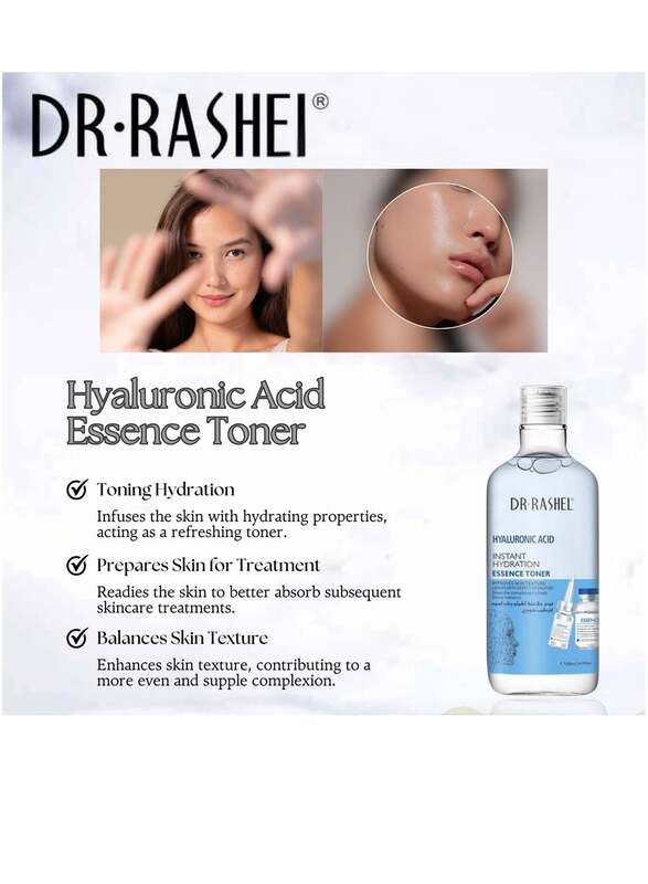 Dr. Rashel Hyaluronic Series Skin Cleansing Set, 6 Pieces