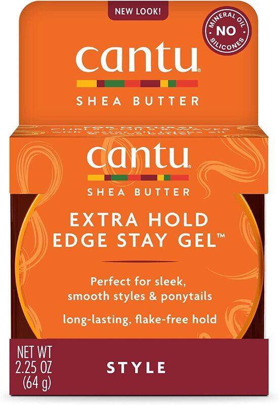 

Cantu Shea Butter Extra Hold Edge Stay Gel, 64 gm