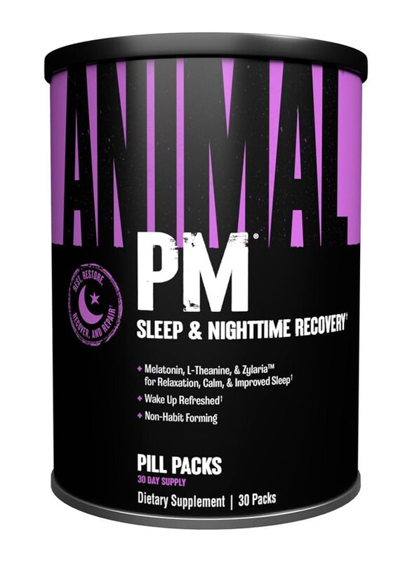 

Universal Nutrition Animal PM Sleep & Night Time Recovery Stack, 30 Packs, Unflavored