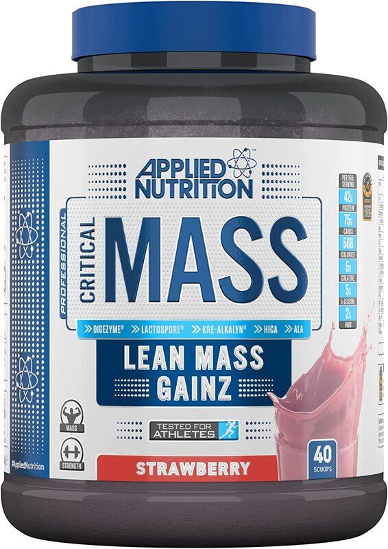 

Applied Nutrition Critical Mass Lean Mass Gainz, 2.4 Kg, Strawberry