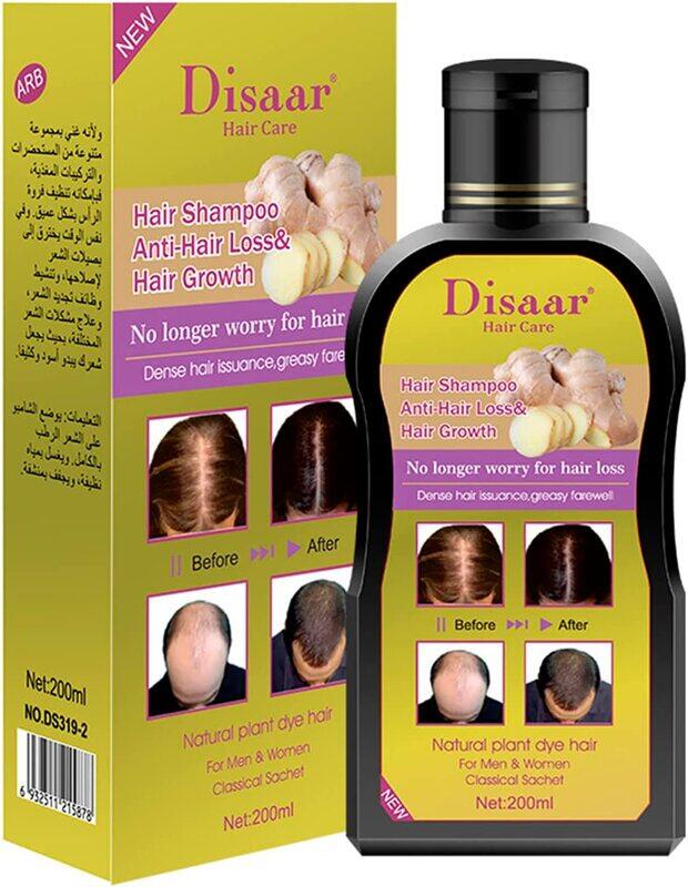 

Disaar Anti Hair Loss & Hair Growth Shampoo for All Hair Types, 2 Pieces