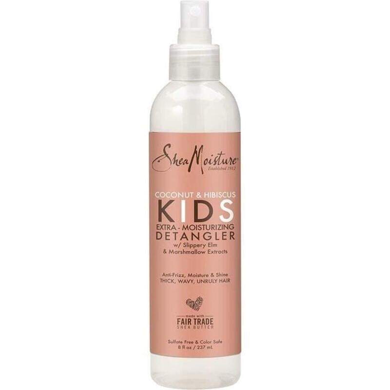 

Shea Moisture Coconut and Hibiscus Extra Moisturizer Detangler Hair Spray for All Hair Types, 237ml