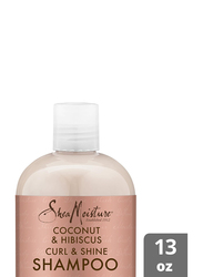 Shea Moisture Coconut & Hibiscus Curl & Shine Shampoo 384ml & Conditioner 384ml, Set