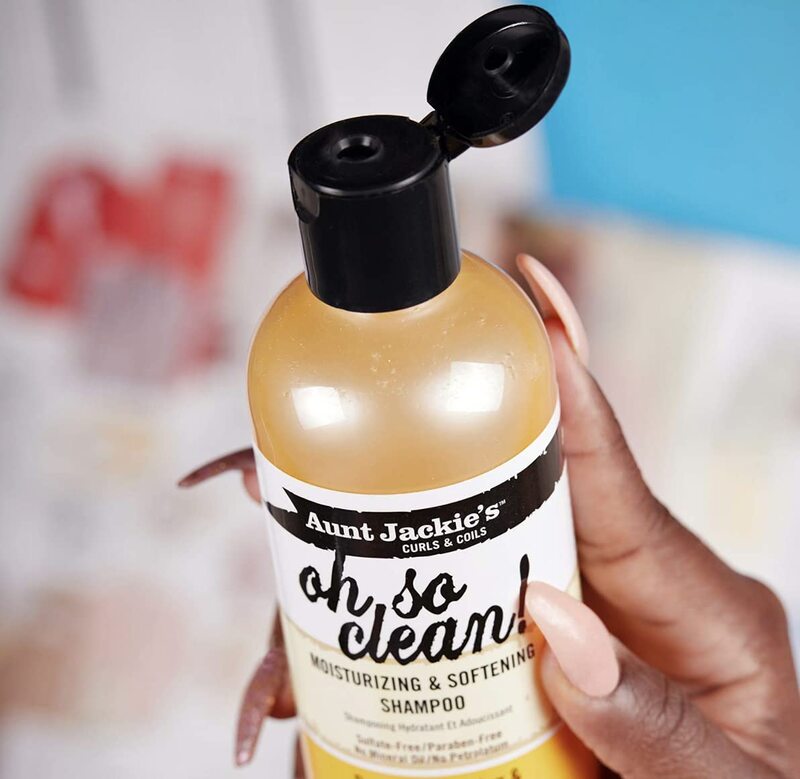Aunt Jackie's Oh So Clean! Moisturising & Softening Shampoo for Curly Hair, 6oz
