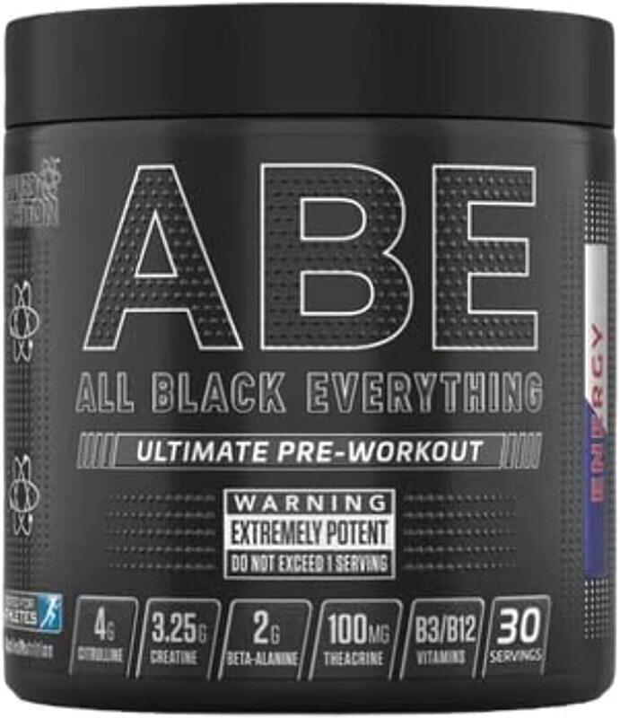 

Puzzle Supps Applied Nutrition ABE All Black Everything Ultimate Pre-Workout, 315 gm, Energy