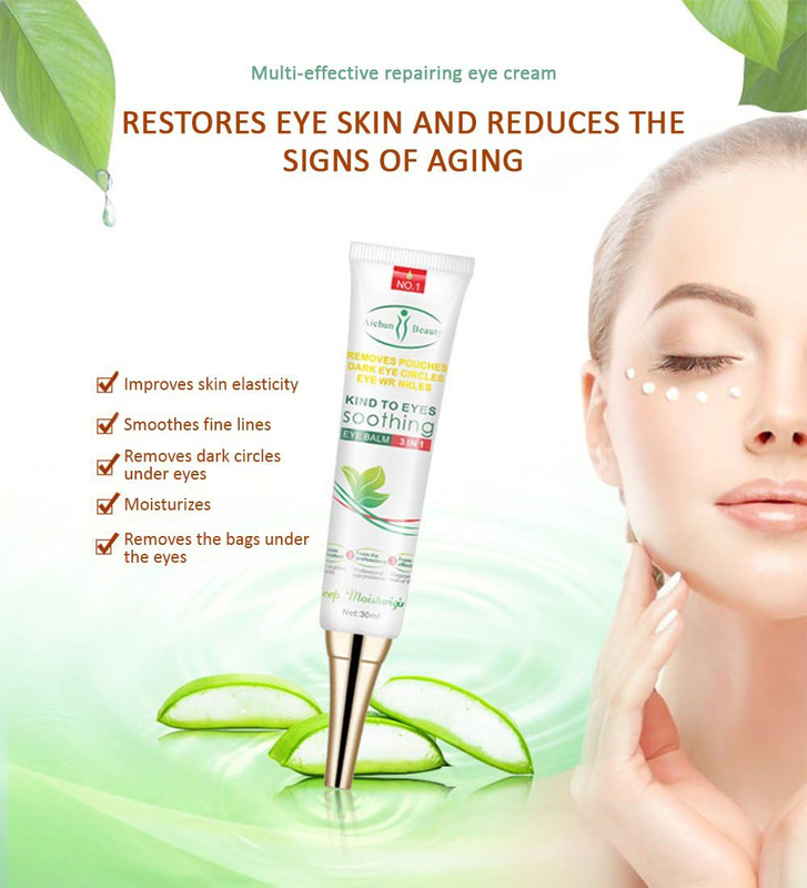 Aichun Beauty 3 in 1 Eye Balm Moisturizer, 30ml