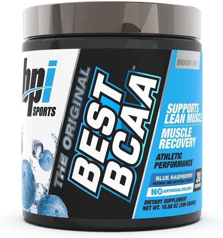 

Bpi Sports Best Bcaa Peptide Linked Powder, 300 gm, Blue Raspberry