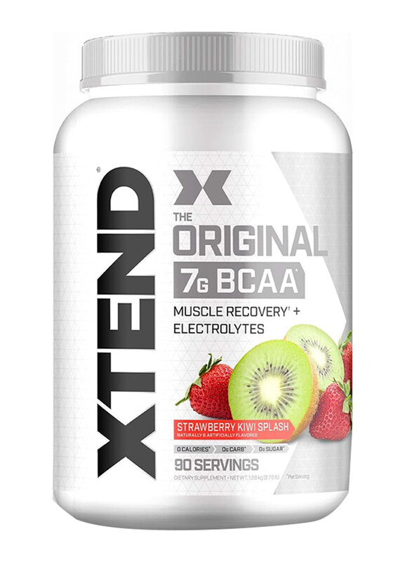

Scivation Xtend Original BCAA Supplement, 90 Servings, Strawberry Kiwi Splash