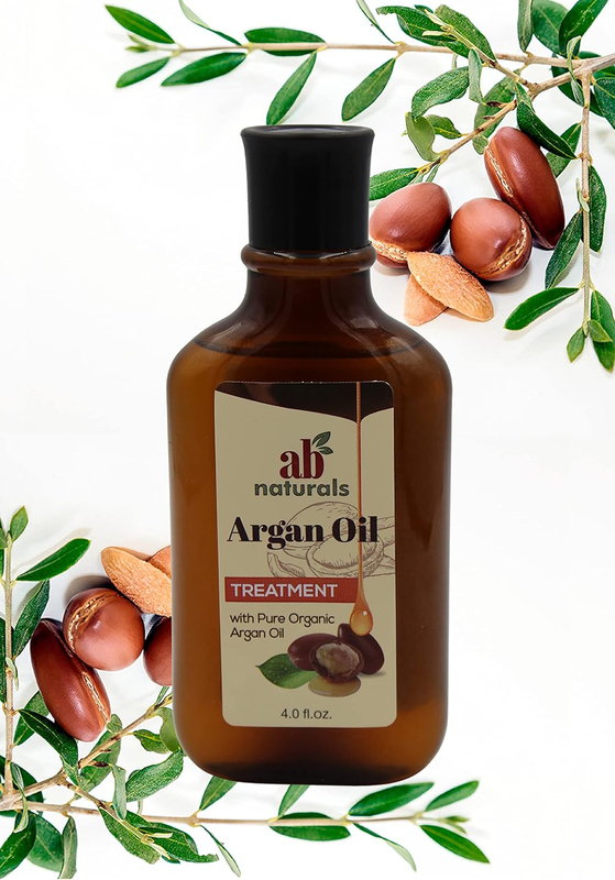 Ab Naturals Argan Oil Treatment with Pure Organic Argan Oil, 118ml