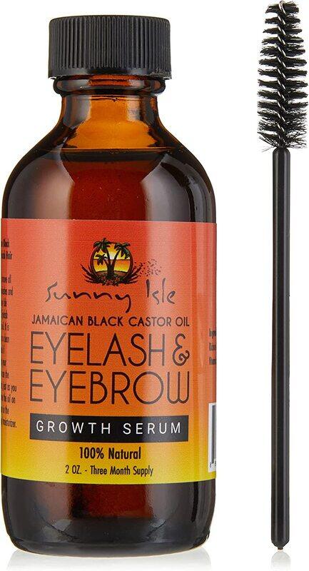 

Sunny Isle Jamaican Black Castor Oil Eyelash & Eyebrow Growth Serum, Orange, 2oz