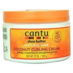 Cantu Shea Butter Natural Hair Coconut Curling Cream, 340ml