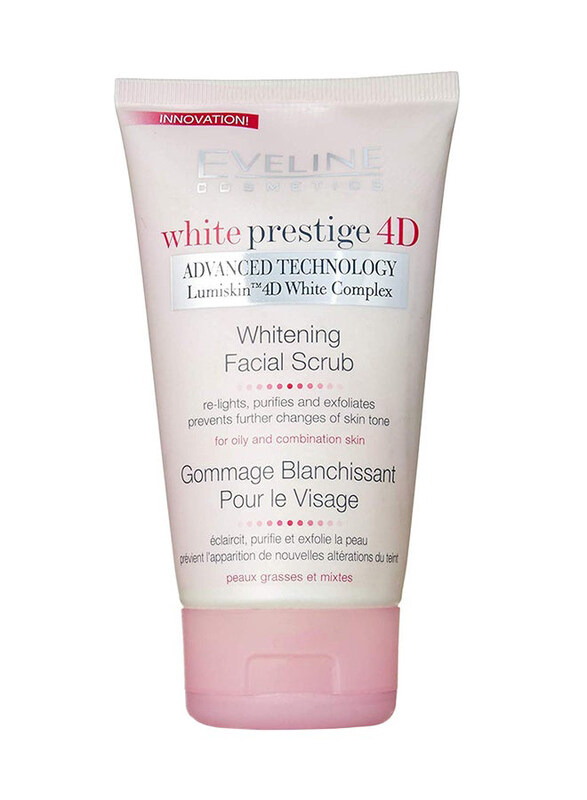 

Eveline Cosmetics White Prestige 4D Whitening Facial Scrub, 1 Piece