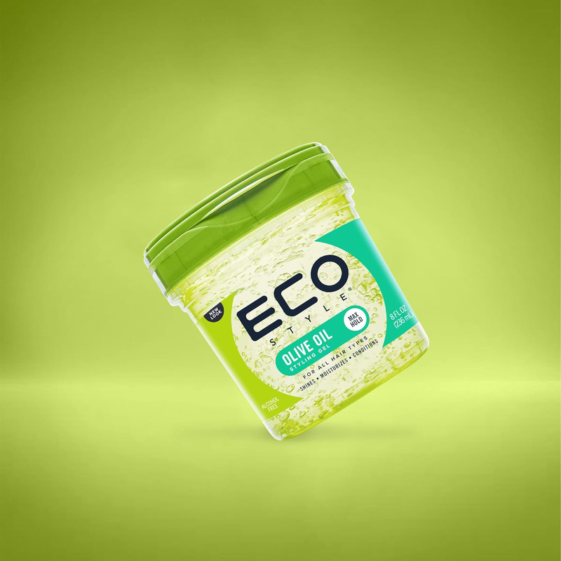 Eco Style Green Olive Oil Styling Gel, 236ml