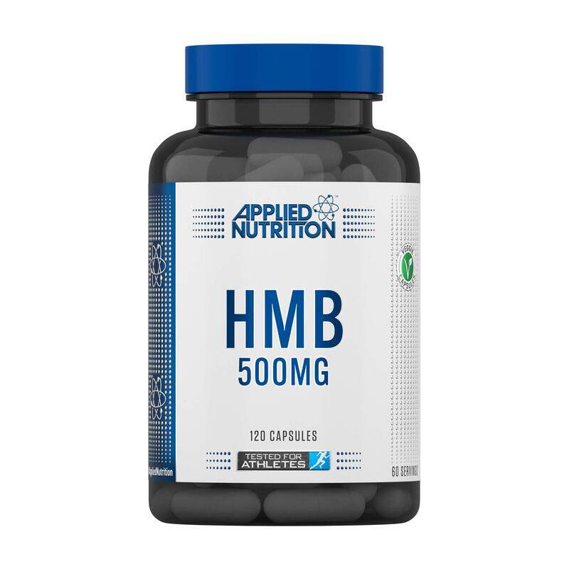 

Applied Nutrition HMB Supplement Metabolite of Leucine for Muscle Growth & Repair Supplement, 500mg, 120 Capsules