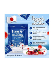 Frozen Collagen 2-in-1 Whitening X10 Glutathione, 60 Capsules